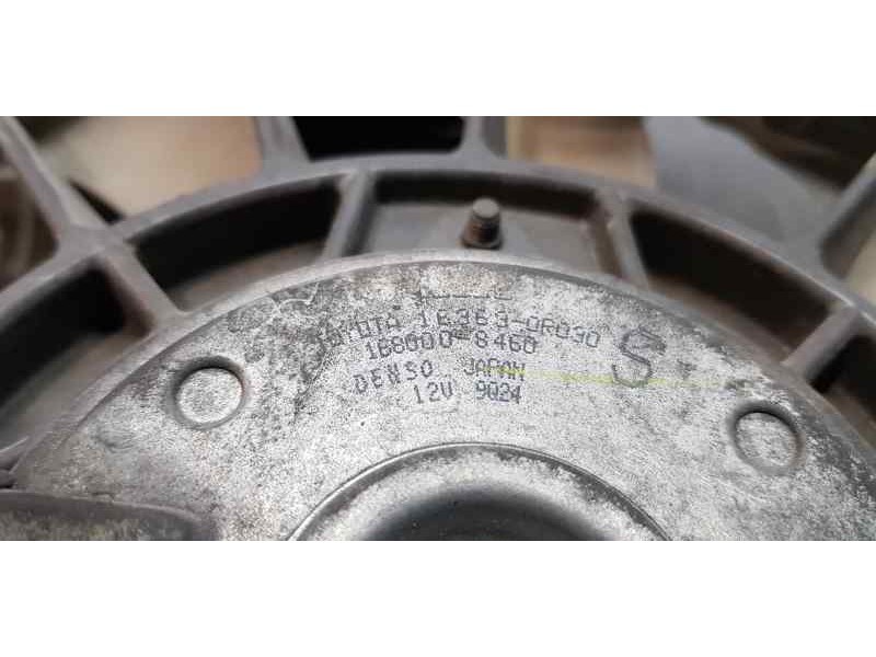 Recambio de electroventilador para toyota verso advance referencia OEM IAM 153530R040  