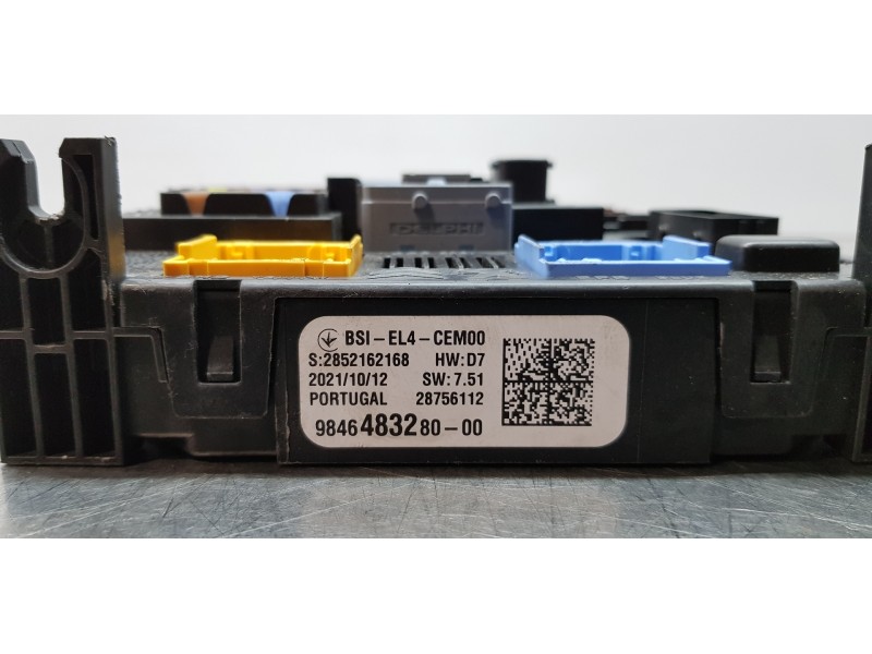 Recambio de caja reles / fusibles para citroen c4 grand picasso live referencia OEM IAM 9846483280   Recambio de caja reles / fusibles para citroen c4 grand picasso live referencia OEM IAM 9846483280