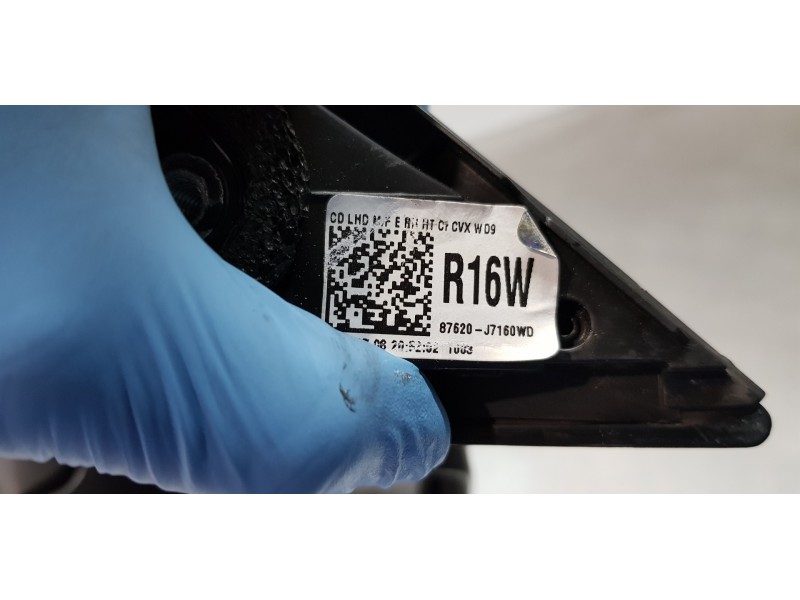 Recambio de retrovisor derecho para kia ceed sportswagon tech referencia OEM IAM 87620J7160 87620J7160WD 