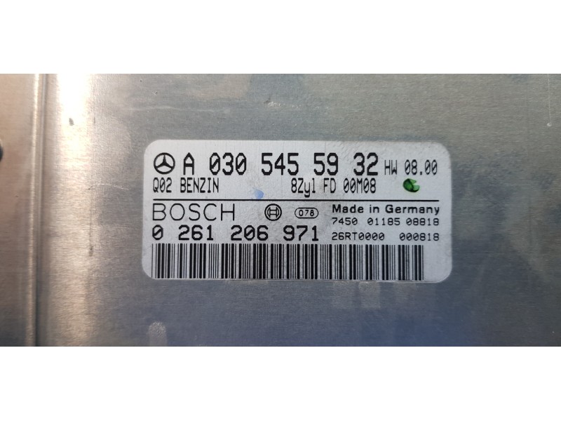 Recambio de centralita motor uce para mercedes clase s (w220) berlina 430 (220.070) referencia OEM IAM A0305455932 0261206971 