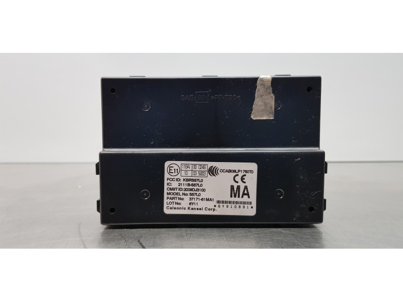 Recambio de modulo confort para suzuki sx4 glx referencia OEM IAM 3717161MA1  