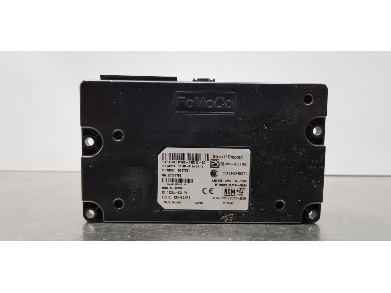 Recambio de modulo confort para ford tourneo connect titanium referencia OEM IAM D1BT14D212ED   Recambio de modulo confort para ford tourneo connect titanium referencia OEM IAM D1BT14D212ED