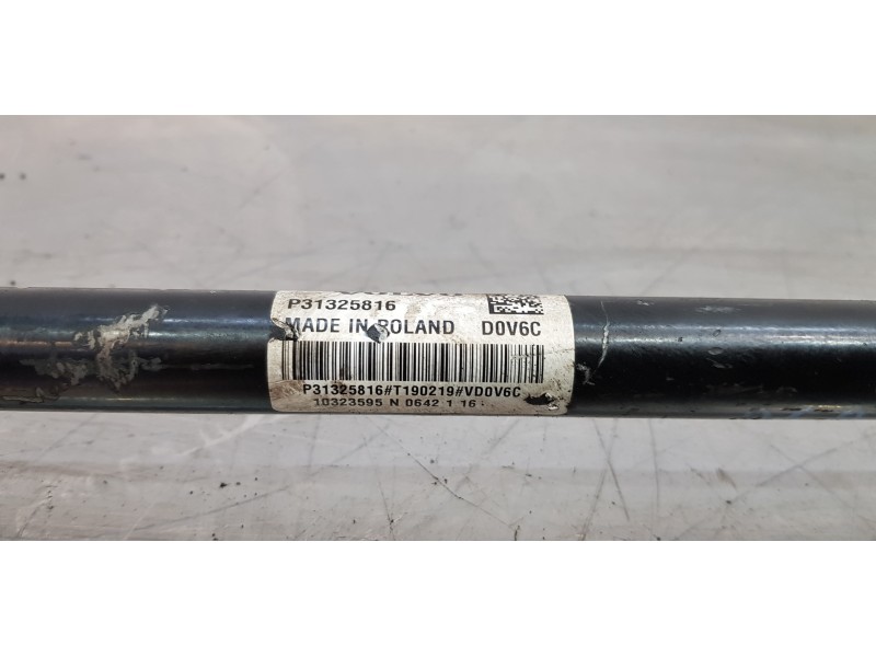 Recambio de transmision trasera derecha para volvo xc60 inscription awd referencia OEM IAM P31325816  