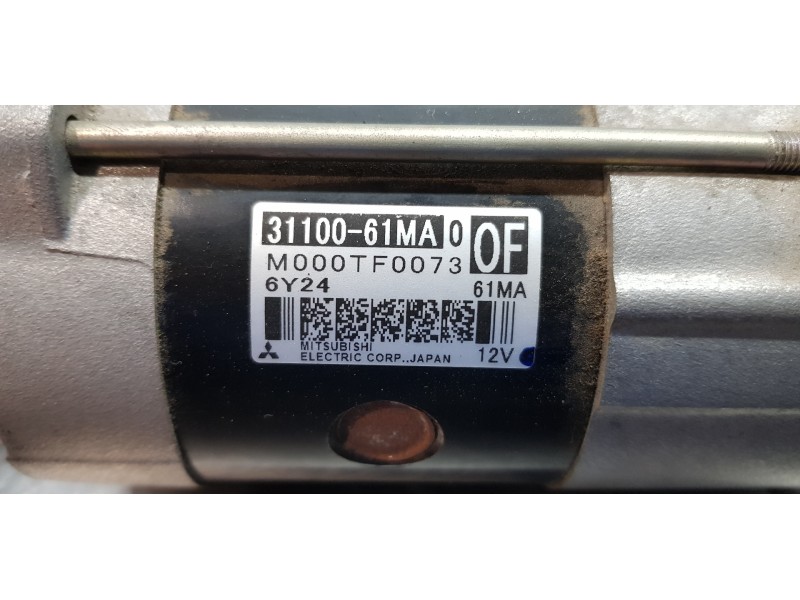 Recambio de motor arranque para suzuki sx4 glx referencia OEM IAM 3110061MA  