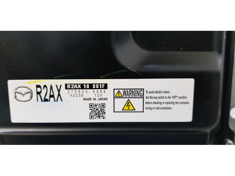 Recambio de centralita motor uce para mazda cx-7 (er) style referencia OEM IAM R2AX18881F   Recambio de centralita motor uce para mazda cx-7 (er) style referencia OEM IAM R2AX18881F