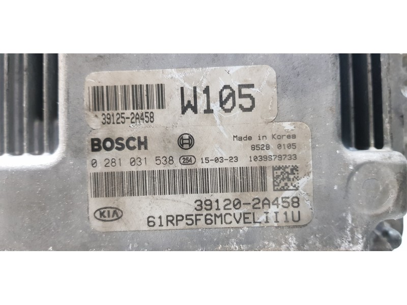 Recambio de centralita motor uce para kia carens ( ) concept referencia OEM IAM 391202A458   Recambio de centralita motor uce para kia carens ( ) concept referencia OEM IAM 391202A458