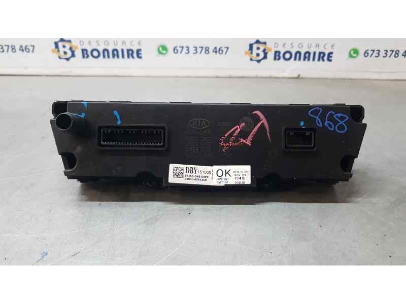 Recambio de mando climatizador para kia optima vision referencia OEM IAM 97250D4810WK  
