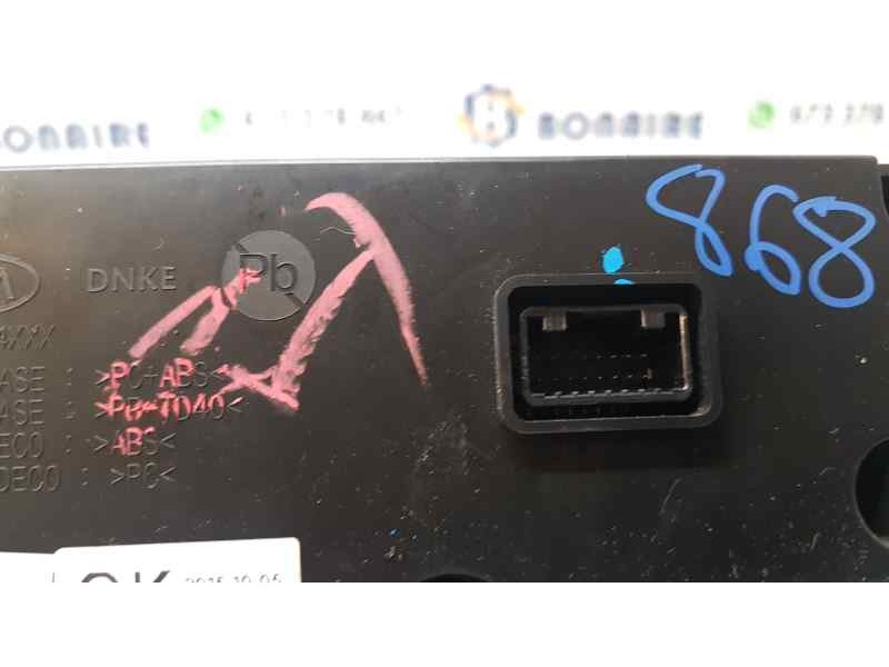 Recambio de mando climatizador para kia optima vision referencia OEM IAM 97250D4810WK  