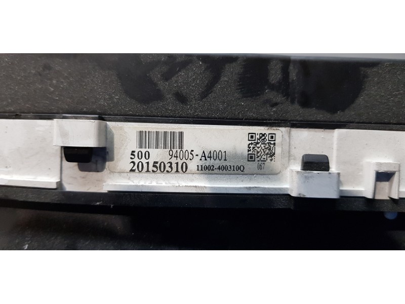 Recambio de cuadro instrumentos para kia carens ( ) concept referencia OEM IAM 94005A4001  