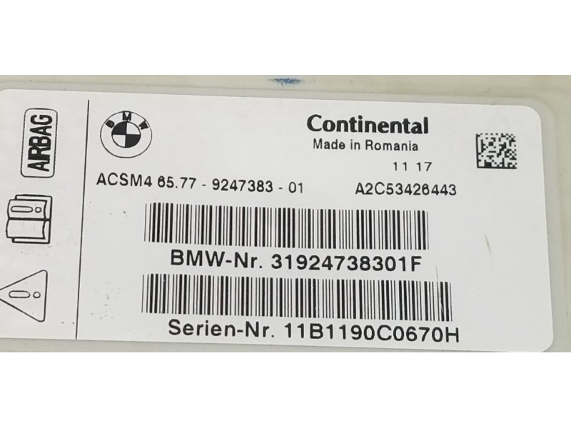 Recambio de modulo electronico para bmw x3 (f25) xdrive 20d referencia OEM IAM 65779247383  