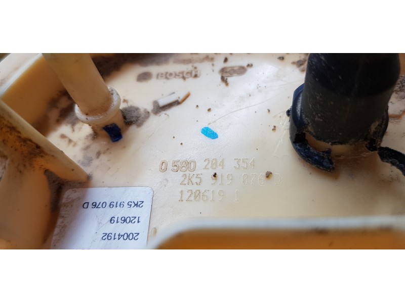 Recambio de aforador para volkswagen caddy furgón/kombi furgón 4motion bmt referencia OEM IAM 2K5919076D  