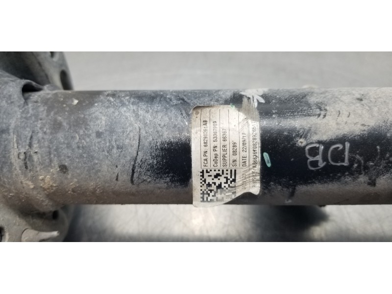 Recambio de amortiguador trasero izquierdo para jeep compass ii longitude 4x4 referencia OEM IAM 68290251AB  