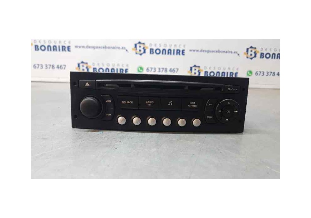 Recambio de sistema audio / radio cd para fiat ulysse (179) 2.0 jtd admiral (100kw) referencia OEM IAM 96669680XT  