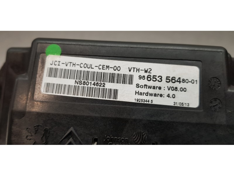 Recambio de pantalla multifuncion para peugeot 508 sw allure referencia OEM IAM 9665356480   Recambio de pantalla multifuncion para peugeot 508 sw allure referencia OEM IAM 9665356480