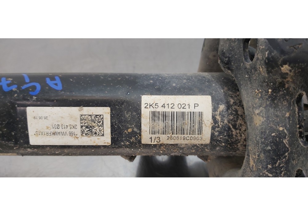 Recambio de amortiguador delantero izquierdo para volkswagen caddy furgón/kombi furgón 4motion bmt referencia OEM IAM 2K5413031  Recambio de amortiguador delantero izquierdo para volkswagen caddy furgón/kombi furgón 4motion bmt referencia OEM IAM 2K5413031