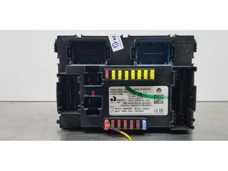 Recambio de caja reles / fusibles para jeep compass ii longitude 4x4 referencia OEM IAM 68381686AB P68381686AB 