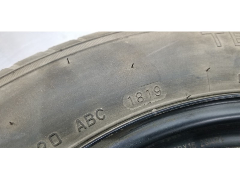 Recambio de neumatico repuesto para citroen c4 grand picasso spacetourer referencia OEM IAM 9675355980  