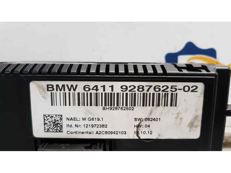 Recambio de mando climatizador para bmw x1 (e84) sdrive 18d referencia OEM IAM 6411928762502   Recambio de mando climatizador para bmw x1 (e84) sdrive 18d referencia OEM IAM 6411928762502