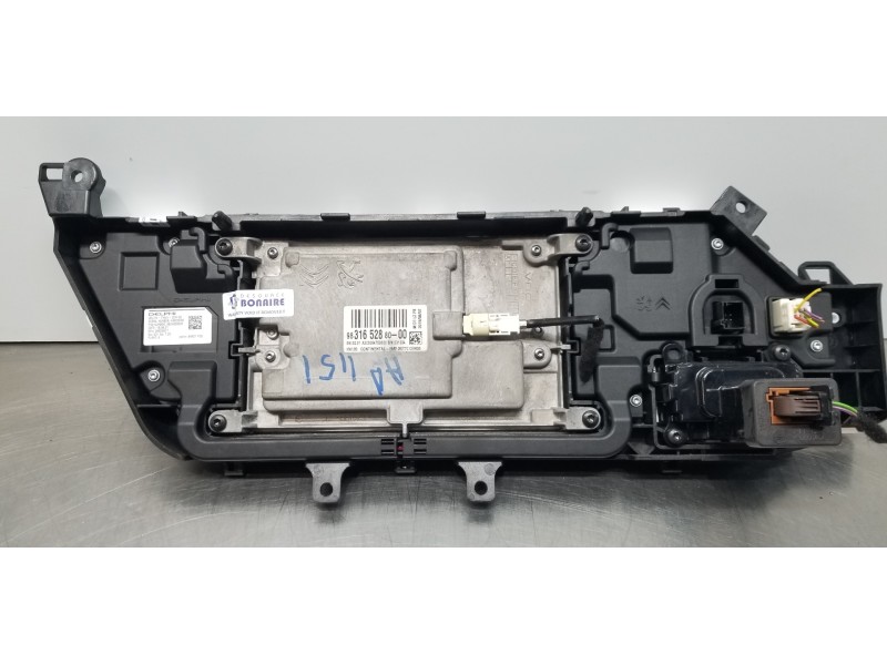 Recambio de pantalla multifuncion para citroen c4 grand picasso spacetourer referencia OEM IAM 9831652880 98248995XY 