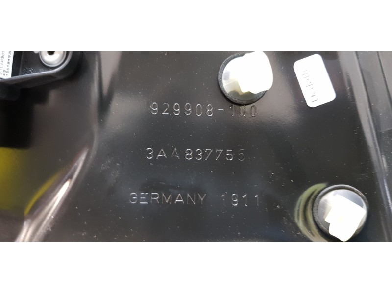 Recambio de elevalunas delantero izquierdo para volkswagen passat variant (365) highline referencia OEM IAM 3AA837755   Recambio de elevalunas delantero izquierdo para volkswagen passat variant (365) highline referencia OEM IAM 3AA837755