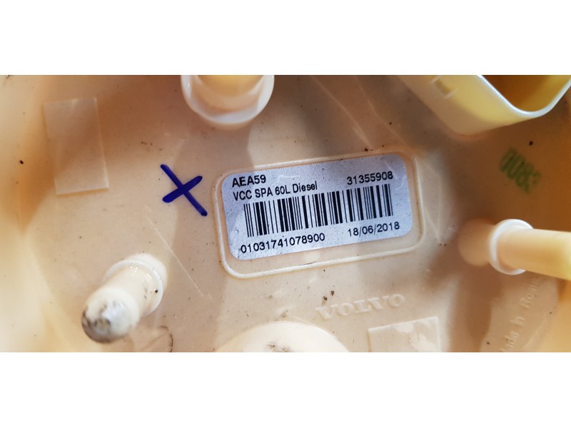 Recambio de aforador para volvo xc60 r design awd referencia OEM IAM 31355908  