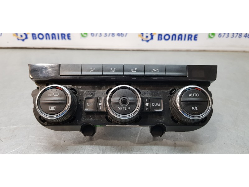 Recambio de mando calefaccion / aire acondicionado para skoda octavia lim. (5e3) ambition referencia OEM IAM 5E0907044K  