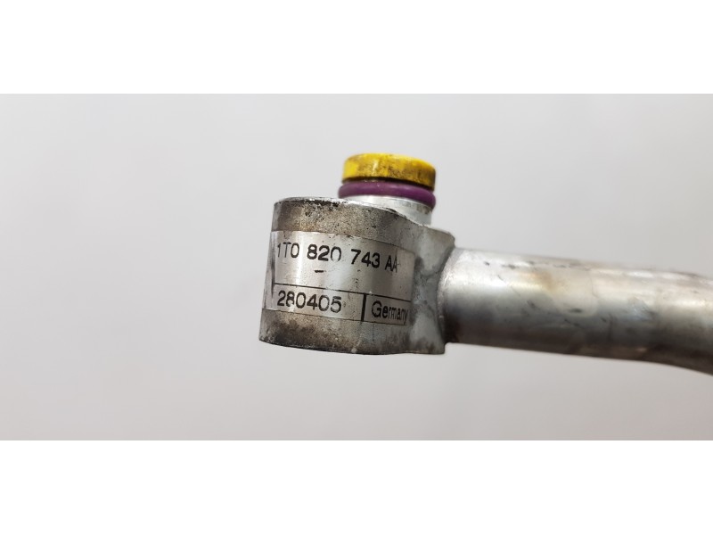 Recambio de tubos aire acondicionado para volkswagen touran (1t1) advance referencia OEM IAM 1T0820743AA   Recambio de tubos aire acondicionado para volkswagen touran (1t1) advance referencia OEM IAM 1T0820743AA