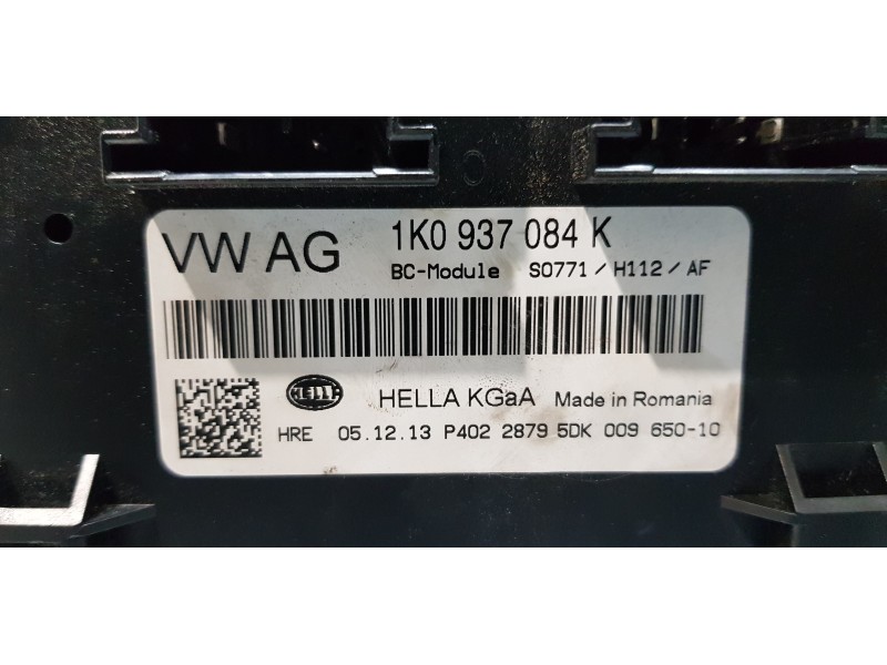 Recambio de modulo confort para seat altea xl (5p5) i-tech ecomotive referencia OEM IAM 1K0937084K  