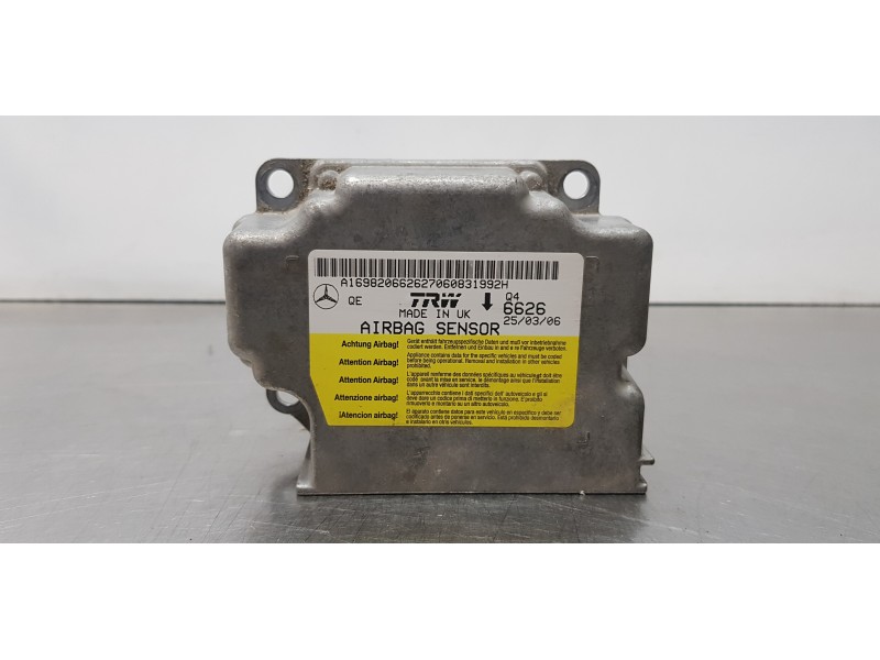 Recambio de centralita airbag para mercedes clase b (w245) 200 cdi (245.208) referencia OEM IAM A1698206626   Recambio de centralita airbag para mercedes clase b (w245) 200 cdi (245.208) referencia OEM IAM A1698206626
