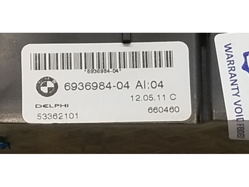 Recambio de interruptor de asiento para bmw x3 (f25) xdrive 20d referencia OEM IAM 61319265262 6936984 