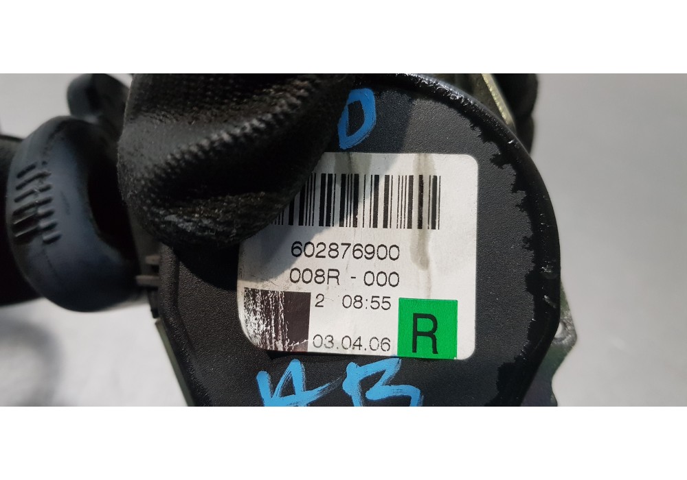 Recambio de cinturon seguridad delantero derecho para mercedes clase b (w245) 200 cdi (245.208) referencia OEM IAM A1698603485   Recambio de cinturon seguridad delantero derecho para mercedes clase b (w245) 200 cdi (245.208) referencia OEM IAM A1698603485