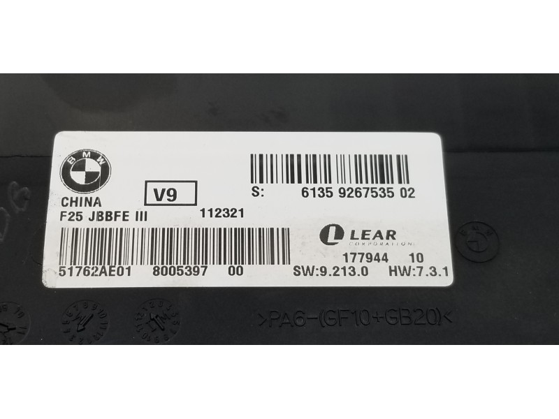 Recambio de modulo electronico para bmw x3 (f25) xdrive 20d referencia OEM IAM 61359267535  