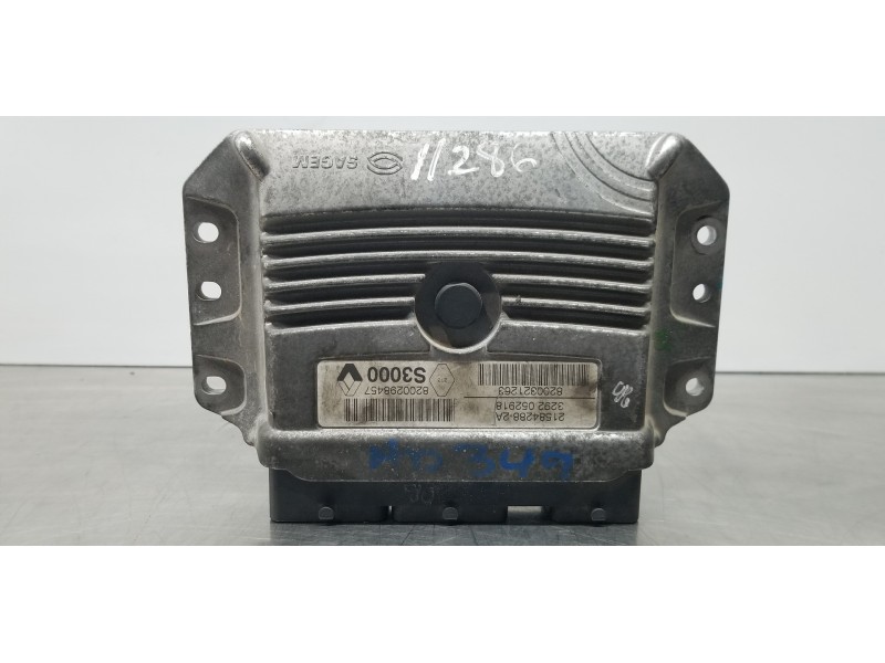Recambio de centralita motor uce para renault scenic ii pack authentique referencia OEM IAM 8200298457 8200321263 