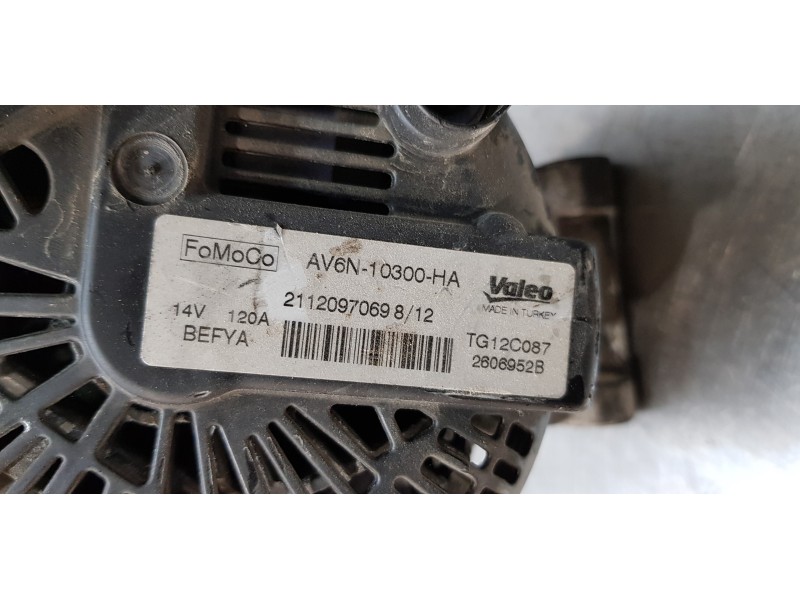 Recambio de alternador para ford c-max titanium referencia OEM IAM AV6N10300HA  