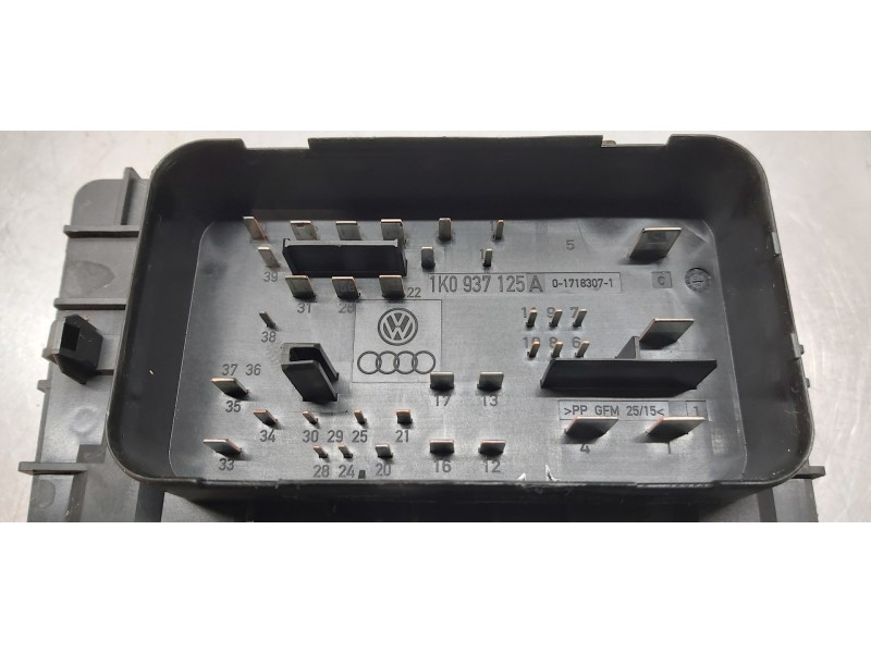 Recambio de caja reles / fusibles para seat altea xl (5p5) family referencia OEM IAM 1K0937125A  