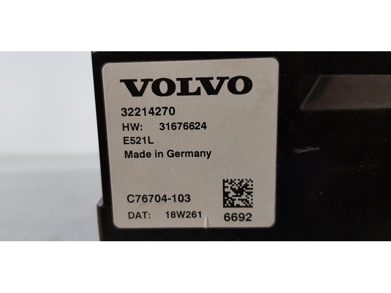 Recambio de modulo electronico para volvo xc60 r design awd referencia OEM IAM 32214270  
