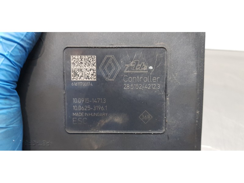 Recambio de abs para dacia lodgy ambiance referencia OEM IAM 476600078R 10022006554  Recambio de abs para dacia lodgy ambiance referencia OEM IAM 476600078R 10022006554