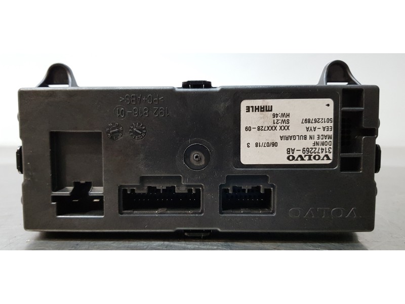 Recambio de modulo electronico para volvo xc60 r design awd referencia OEM IAM 31472269AB  