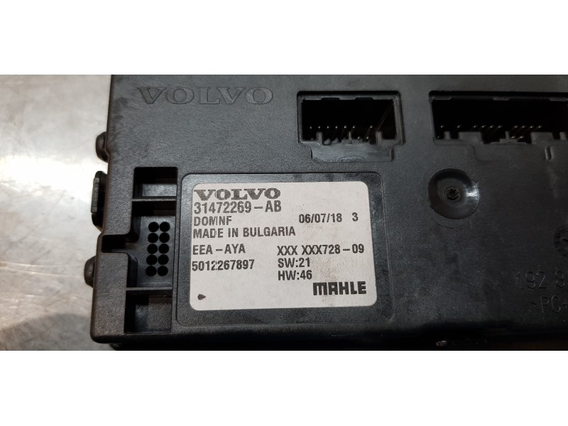 Recambio de modulo electronico para volvo xc60 r design awd referencia OEM IAM 31472269AB  