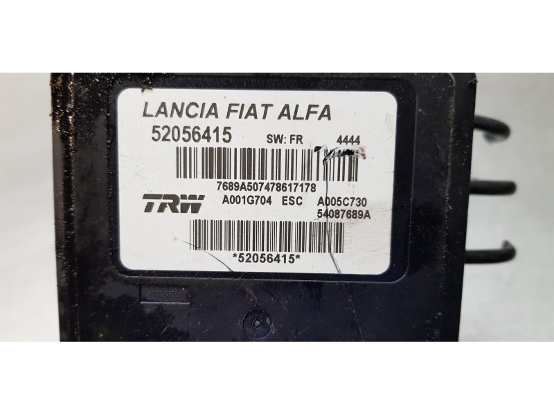 Recambio de abs para fiat 500l wagon (351) lounge referencia OEM IAM 52056415   Recambio de abs para fiat 500l wagon (351) lounge referencia OEM IAM 52056415
