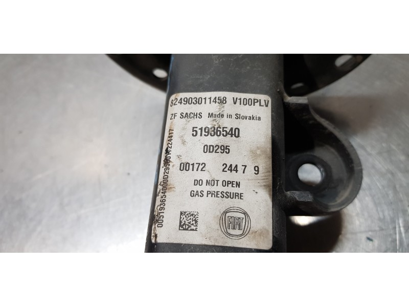 Recambio de amortiguador delantero izquierdo para fiat 500l wagon (351) lounge referencia OEM IAM 51936540   Recambio de amortiguador delantero izquierdo para fiat 500l wagon (351) lounge referencia OEM IAM 51936540