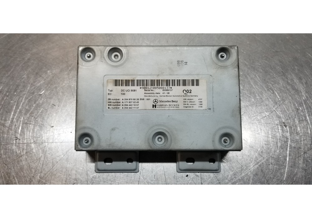 Recambio de modulo electronico para mercedes clase glk (w204) glk glk 320 cdi 4-matic (204.983) referencia OEM IAM A2048708026  