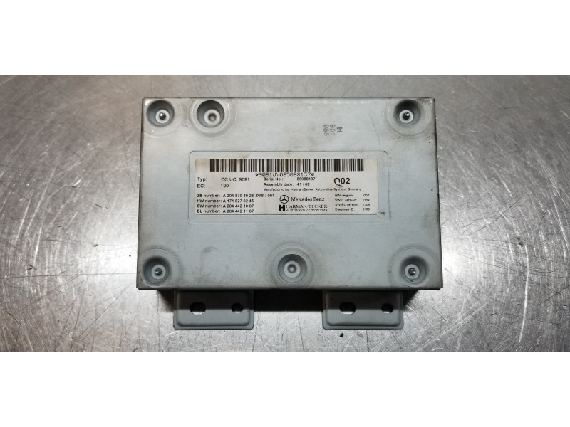 Recambio de modulo electronico para mercedes clase glk (w204) glk glk 320 cdi 4-matic (204.983) referencia OEM IAM A2048708026  