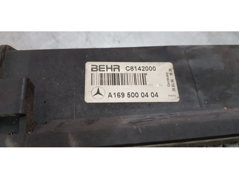 Recambio de radiador agua para mercedes clase b (w245) 200 cdi (245.208) referencia OEM IAM A1695000404   Recambio de radiador agua para mercedes clase b (w245) 200 cdi (245.208) referencia OEM IAM A1695000404