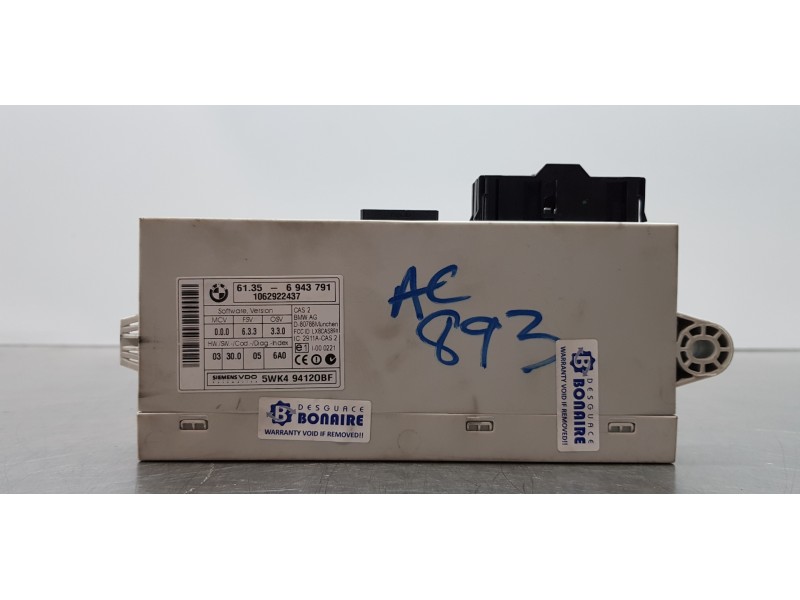 Recambio de modulo electronico para bmw serie 3 berlina (e90) 320d referencia OEM IAM 61356943791  