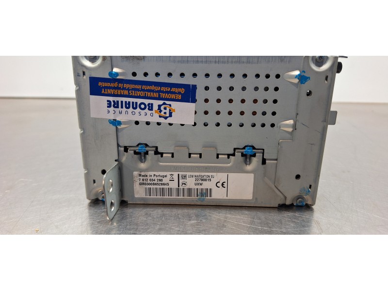 Recambio de sistema navegacion gps para opel meriva b selective referencia OEM IAM 22790015  