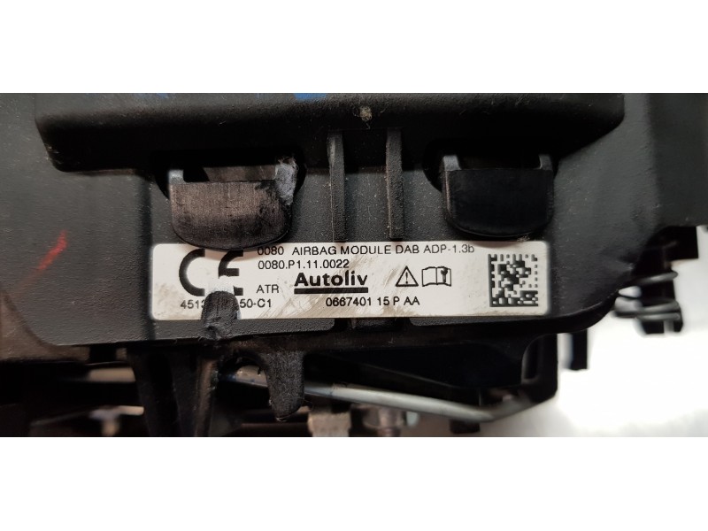 Recambio de airbag delantero izquierdo para toyota auris active referencia OEM IAM 4513002450C1   Recambio de airbag delantero izquierdo para toyota auris active referencia OEM IAM 4513002450C1