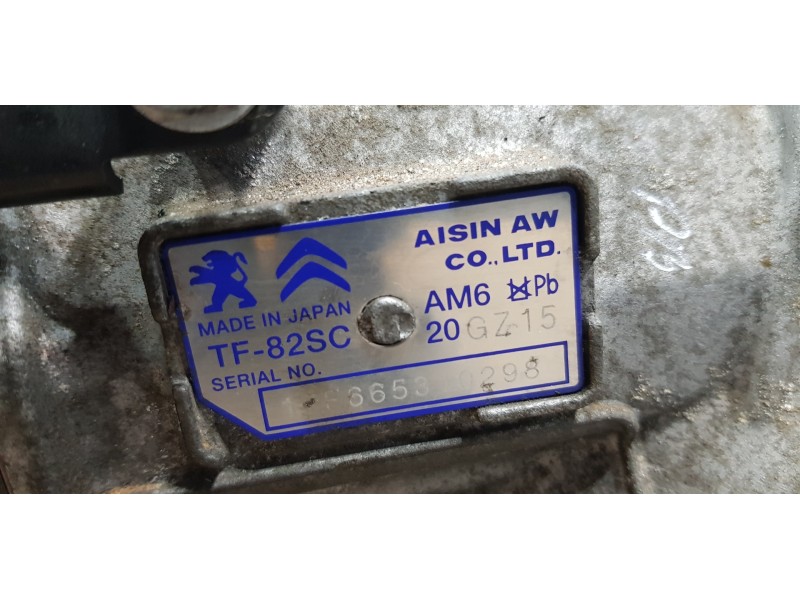 Recambio de caja cambios para citroen c4 grand picasso exclusive referencia OEM IAM 20GZ15   Recambio de caja cambios para citroen c4 grand picasso exclusive referencia OEM IAM 20GZ15