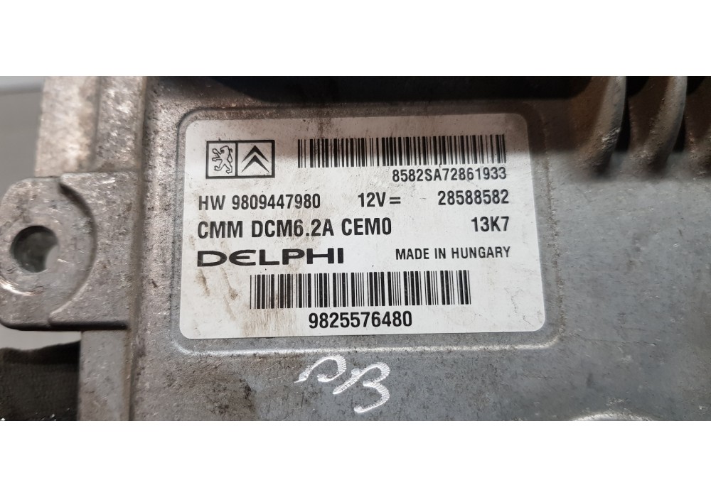 Recambio de centralita motor uce para citroen c4 grand picasso exclusive referencia OEM IAM 9825576480 9809447980 28588582 Recambio de centralita motor uce para citroen c4 grand picasso exclusive referencia OEM IAM 9825576480 9809447980 28588582
