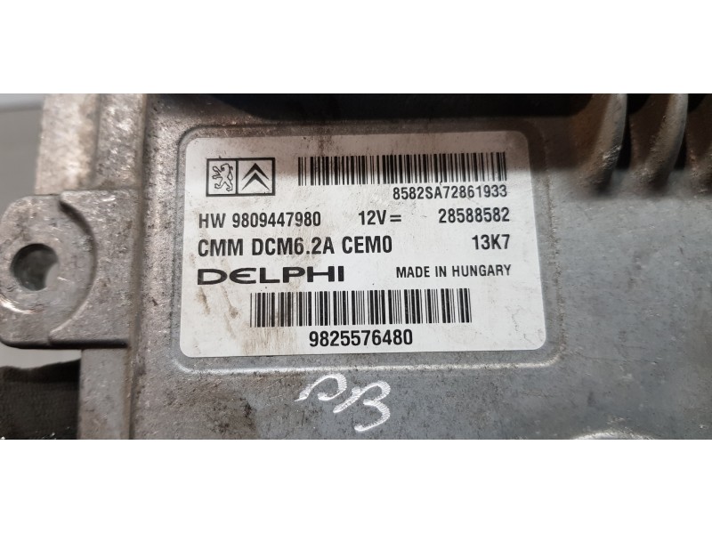Recambio de centralita motor uce para citroen c4 grand picasso exclusive referencia OEM IAM 9825576480 9809447980 28588582 Recambio de centralita motor uce para citroen c4 grand picasso exclusive referencia OEM IAM 9825576480 9809447980 28588582